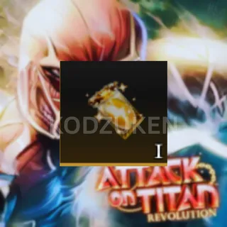 [12x] ASCENDANT TICKET|FAST DELIVERY | ATTACK ON TITAN REVOLUTION