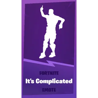 It's Complicated Emote - Instant