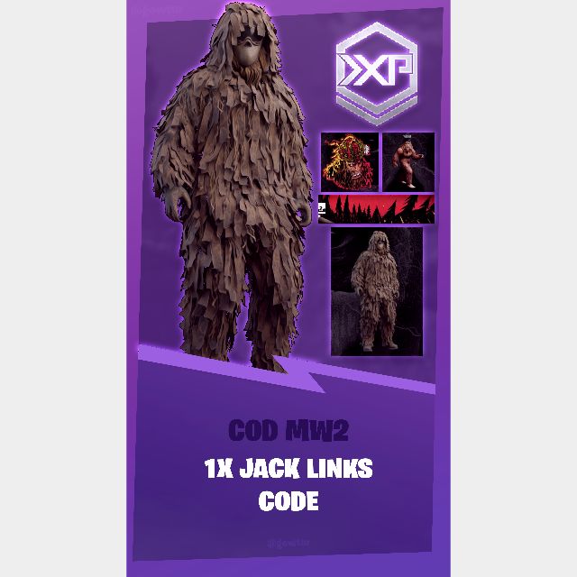 Code MW2 Jacks Links 1x Code Game Items Gameflip