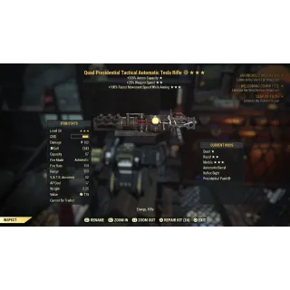 Quad*FFR*+100%MovSpeed* TESLA RIFLE