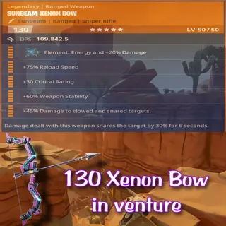 Xenon bow pl 130