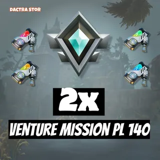 2x Venture Mission Carry | Any PL | AFK | Dactra OG Booster