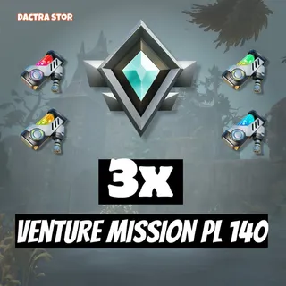 3x VENTURE MISSIONS CARRY | ANY PL | DACTRA OG BOOSTER ⚡