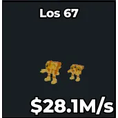 Los 67 28.1M/s