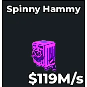 Spinny Hammy 119M/s