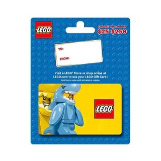 $25.00 USD Shop LEGO Gift Cards