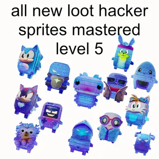 All New Loot Hacker Sprites