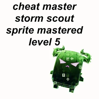 Cheat Master Storm Scout Sprite