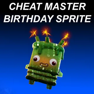 Cheat Master Birthday Sprite