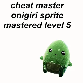 Cheat Master Onigiri Sprite