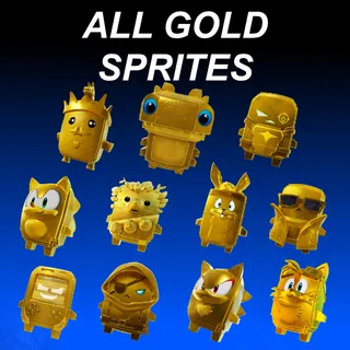 All Gold Sprites