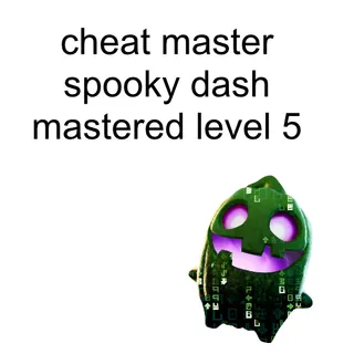 Cheat Master Spooky Dash Sprite