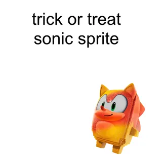 Trick Or Treat Sonic Sprite