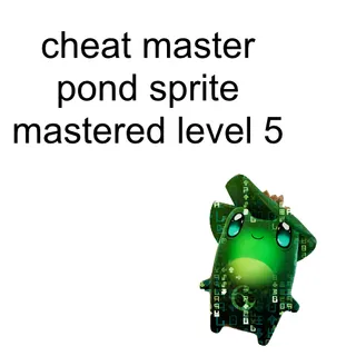 Cheat Master Pond Sprite