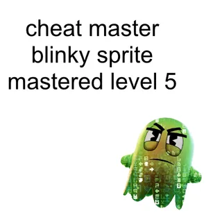 Cheat Master Blinky Sprite