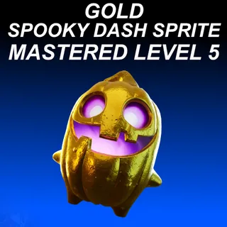Gold Spooky Dash Sprite