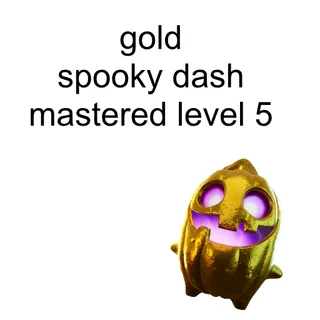 Gold Spooky Dash Sprite
