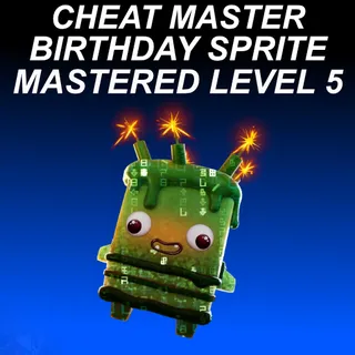 Cheat Master Birthday Sprite