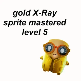 Gold X-Ray Sprite