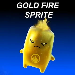 Gold Fire Sprite
