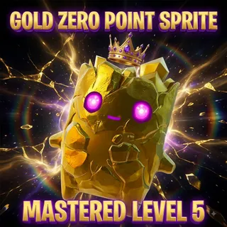 Gold Zero Point Sprite