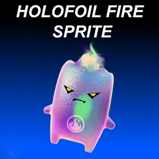 Holofoil Fire Sprite
