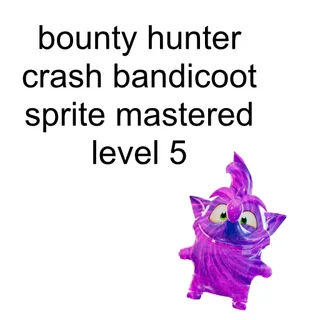 Bounty Hunter Crash Bandicoot Sprite
