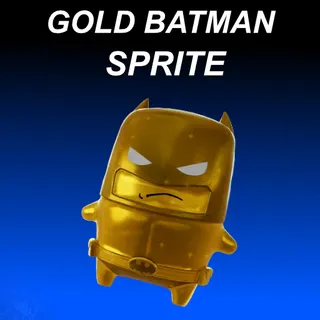 Gold Batman Sprite