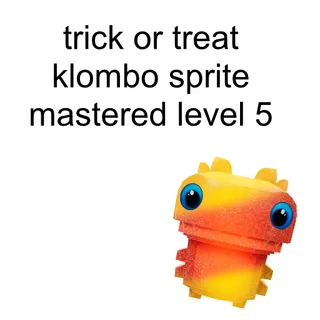 Trick Or Treat Klombo Sprite
