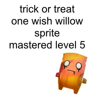 Trick Or Treat One Wish Willow Sprite