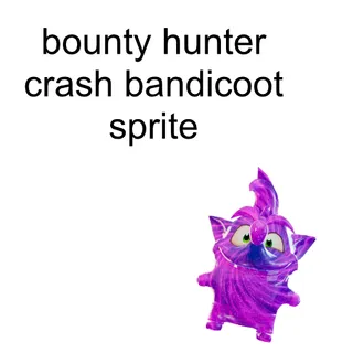 Bounty Hunter Crash Bandicoot Sprite