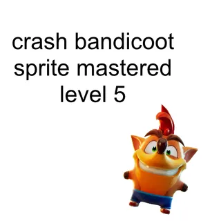 Crash Bandicoot Sprite