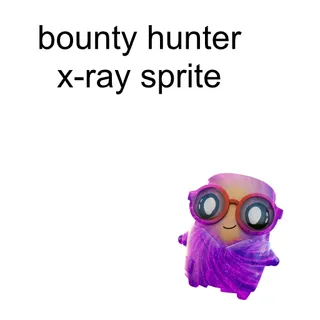 Bounty Hunter X-Ray Sprite
