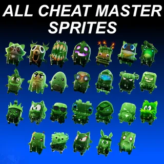 All Cheat Master Sprites