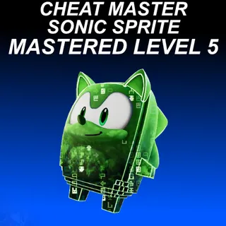 Cheat Master Sonic Sprite