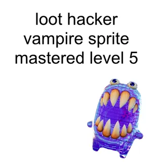 Loot Hacker Vampire Sprite
