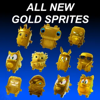 All New Gold Sprites