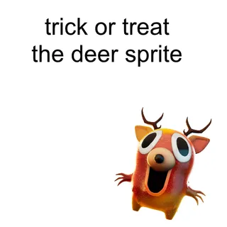 Trick Or Treat The Deer Sprite