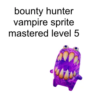 Bounty Hunter Vampire Sprite