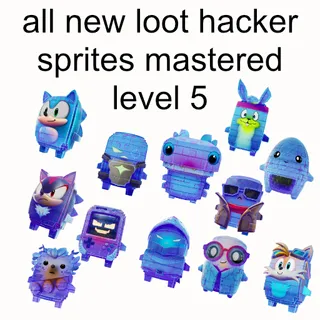 All New Loot Hacker Sprites