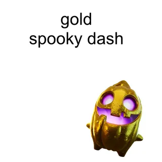 Gold Spooky Dash Sprite