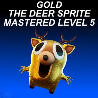 Gold The Deer Sprite