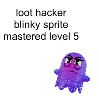 Loot Hacker Blinky Sprite