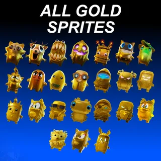 All Gold Sprites