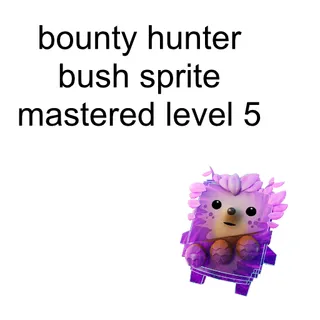 Bounty Hunter Bush Sprite