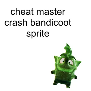 Cheat Master Crash Bandicoot Sprite