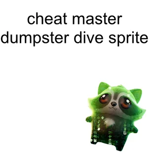 Cheat Master Dumpster Dive Sprite
