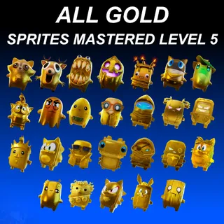 All Gold Sprites