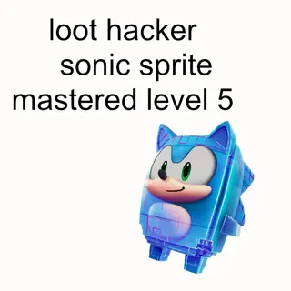 Loot Hacker Sonic Sprite