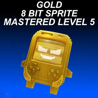 Gold 8 Bit Sprite